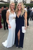 This dress fit perfect. Length was perfect. Didn't need a bra! The material is pretty lightweight so you won't get too hot. - Rachel C.