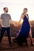 The dress was amazing for my Engagement photos.. It did run big in the breast area since I am smaller. The shoulders had nonslip clear rubber to help keep it up. It was a sturdy dress, Survived a small hike. Would buy in every color if i could - Kelsi G.
