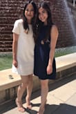 This dress is cute, perfect for any occasion. The fabric is thick, very comfortable and it's not see through at all. - Jennifer R.