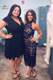 Wore to wedding and received multiple comments. Not able to wear a bra however the texture and quality of the dress flattered my body and chest very well. Overall beautiful dress, extremely satisfied and plan to purchase in the white as well! - Ashley G.