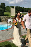 This was the perfect wedding dress for our small intimate wedding ceremony. Fit everywhere perfectly and only had to get it hemmed a few inches since we were barefoot. Loved it! - Andrea M.