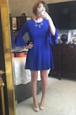 This dress is fantastic and versatile. I went from the office to a date and it worked well in both places. I also received about 10 compliments from coworkers and strangers. Highly recommend. - Samantha K.