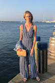 I'm tall so jumpsuits are hard to find. I like this one. I am going to take the hem down because I think I need a bit more length. Good quality and very flattery to the booty! - Linsley T.