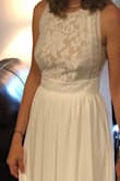 I didn't want to go through the hassle of running to several wedding dress shops and a friend recommended Lulus.com to me. Although I liked many of the dresses, this one was just perfect. Great fit, looks awesome, high quality! Got many compliments for the dress, very comfy, too. - Franziska S.