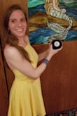 LOVED the dress! It was so comfy, and the cheery yellow was really flattering. I felt like a modern day Belle! - Hannah G.