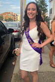 I ordered this dress for my bachlorette party and i loved it! It is a little stretchy but not thin or see through at all! Perfect sizing! - Briana W.
