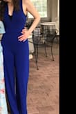 LOVE IT. i'm tall and have a long torso, so jumpsuits are usually tough for me, but this one fit perfectly! very flattering cut and with a nice quality fabric that's forgiving (stretchy but not thin or flimsy). i ordered a L in blue and wore a black lace bralette underneath and big platform heels (the legs run nice and long). paired it with big disco hoops to complete the look and have never felt more fab :-P. thanks Lulu's! - Julie Z.