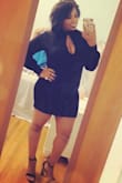 The dress is super cute however I have huge boobs I loved the keyhole detail I decided to wear the dress backwards and it was a huge success got sooo many compliments - Kassidy G.