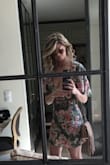 This dress fit perfectly! The floral pattern and sleeve/back details are adorable! Definitely happy with my purchase!! - Julia C.