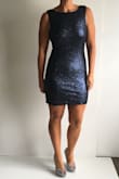 Order this dress based on your hip size. The back will allow for bigger or larger breast sizes, but the hips are spot on. - Kelly L.