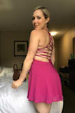 It's a absolutely cute dress I loved it, be aware if your short like me 4'11" it will be on the long side ( I got it altered to be the right length) - Jene W.