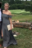 This dress was absolutely perfect for the farm wedding I went to. The only adjustment it needs is to be taken up, it's a little long for me. But it fit perfectly everywhere else, and I got so many compliments on it. Can't wait to wear it again. - Samantha K.