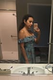 Beautiful color and print. I am a size S in everything else on Lulus but for this dress should have probably ordered medium because of the cinched waist. If you have a smaller waist should be fine. Sleeves were also right and dress was mid thigh length - Giovanna G.