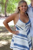 I chose this dress for my engagement photos and rehearsal dinner. It fits great, is flattering and also appropriate for family events. love it - Robyn S.