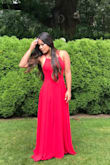 This dress is beautiful, the quality is good.. I bought it for a wedding and everybody love it. - Natalia