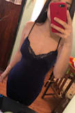 Really good material, just like the picture!. It fits perfectly well and it looks amazing. Most beautiful dress I've ever bought. - Daniela Q.