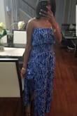 Oh my goodness! So elegant! I wore it to a 5 star restaurants for a graduation party and it felt like all eyes were on me. Fabric is cool and soft and flowy. Amazing dress! - Terry A.