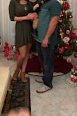 I bought this dress for my sister in law for Christmas matching outfits. She fell in love with it and she put it on and wore it the same day. She loves to wear this dress allot. I am going to get myself one now in a different color. - Karina N.