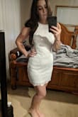 This dress fits perfectly! It will be perfect for my rehearsal dinner! Considering purchasing in practically every color just because it looks so good! - Rachel B.