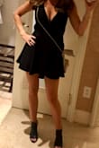 Fits really well! I've worn it to a night out in Vegas and to a bachelorette party. Might be a little short if you're tall. I'm only 5'3'' so i didn't feel self conscience. - Jessica