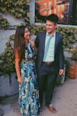 I bought this dress for a wedding I attended this summer and got soooo many compliments on it. I also realized that I can wear just the top or just the skirt in the future, one of the benefits of a two piece dress. Because I'm short I had to get it professionally hemmed for about $20 but it was totally worth it because I know I will wear this so much in the future. In addition the top is also adjustable, and you can change it to fit well to a range of body shapes on top. Love this dress. - Elena D.
