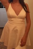 Wore this to a sweet 16 and it's so cute and sexy at the same time. Material is thicker than you would think. - Avi Z.