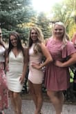 This dress was amazing!! It fit perfectly, and for being such a light color it wasnt see through whatsoever. I loved the comfortable material as well!! - Nicole R.