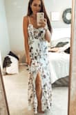 This dress is perfect. Long enough for a tall girl like me and so many cute little details that make it more than just a typical maxi. Easy to dress up with heels or dress down with a denim jacket. Love lulus, as always. - Jordan T.