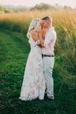 Seriously in love with this dress. I feel like it truly made our engagement shoot and I've gotten endless compliments on it. Fit true to size, perfectly hugged my hips and waist. I am usually a S/M in other brands but usually a L in this brand so I was not surprised that this fit like a glove. It was a little long but I was fine with that because I didn't really want my feet showing at all. Seriously perfection would absolutely recommend! - Jacqueline M.