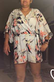 I live this outfit , it runs big , I usually wear size small, and I always like to read the reviews it always helps - Isela V.