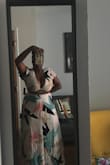 I loved this two piece since I saw it back in the early spring and It met every expectation I had. The top I have to tie around to keep my cleavage lifted and looking great! The material of the skirt is a great quality. It fits perfect especially for an XL it has a zip up on the side with extra stretch on the lining of the top (hope this makes sense lol). I love Lulus because they're reliable and have quality products! - Ilea M.