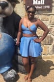 I wore this 2 piece during my anniversary trip to Gatlinburg. It is super comfortable and got a lot of compliments. It's very lightweight though, so I did have some Marilyn Monroe moments! - Shervaun S.