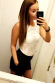 I have suuuuuch a long torso and can never find body suits that fit without making it look ridiculous and uncomfortable. This fits like a glove and is absolutely adorable. It's my favorite piece of my wardrobe right now! - Miranda B.