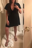 As you can see by my stats, I am well endowed and this dress is low cut. Therefore, I was really showing the goods on a night out on the town in NOLA. Was absolutely perfect! - Jena M.