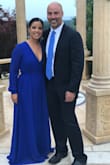 I order this dress for a wedding in July. I loved it!!!!!! The color was perfect and the fit was just right. Normally I wear a medium but after reading all the reviews I ordered a small and it fit like a glove, it was long but it just look beautiful the way it was. Very happy customer. - Lizbeth C.