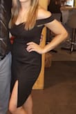 A little loose on my waist but otherwise fit great! Thick material. Would buy again! Loved the slit. - Nichelle L.