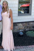 I never write reviews but wanted to take the time and write this one! This was an awesome dress overall!! Fit like a glove and ran true to the measurements. Was a bridesmaid in a wedding. I definitely recommend this dress! - Jessica K.