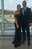 This dress is so beautiful! So many compliments! The Large fit my busy perfectly but was pretty big throughout the rest of the dress. I'll be getting it taken in before I wear again (which I will be doing). Just perfect for weddings or formal events! - Jessica T.