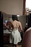 This dress is SO cute! It's the perfect dress for a bachelorette weekend. Thick material, not too short, and an adorable open back. - Rachel B.