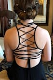 This was the dress I wore as a bridesmaid in my friend's wedding. The fit was perfect, though I did have to get the hem taken up. I had lots of compliments on the dress and will definitely want to wear it again! - Bree F.