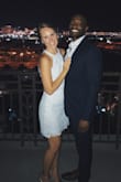 I purchased this dress in light blue for a friends wedding this past summer and loved the look! It was perfect to be formal yet playful. My boyfriend loved the look (I paired it with the rose gold heels in the picture with the model) and it was perfect! Received so many compliments and would definitely recommend to anyone! - Laura O.