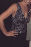 It's a very comfy and soft material! Looks cute in pictures! - Kelly W.