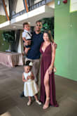 This dress is stunning! It does run a tad big on the upper body but nothing a little fabric tape can't fix to ensure it stays in place. - Jasmine C.