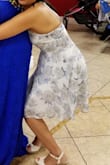 Happy with it. I wore it at my daughter's baby shower and everyone was asking me about where I bought it because it has good looking colors. I told them I bought it at Lulus's Fashion! I already have a friend that now buys clothes at Lulu's - Alheli V.