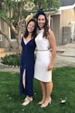 I wore this dress to an outdoor wedding and I felt very comfortable in it. I did have to use double-sided fashion tape to keep the bust secure as it was a little loose up top. I also needed a deep v cut strapless bra for this dress. Other than that, the dress was soft, comfortable, and sexy! - Michelle O.