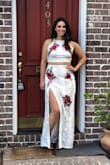 This outfit was AMAZING. I wore it during my bachelorette weekend for a fancy dinner out and it did not disappoint. I not only got so many compliments but wearing it made me feel so pretty!
I have a big bottom so a L was a must. I have a smaller top so it was a bit big BUT I was able to adjust the straps which was so great and it felt more fitted.
This is a must buy!! - Nicole B.
