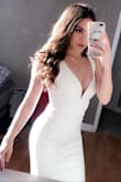 I would buy this dress in every color ever made! The fit, material and look are all perfect! The cut and length of this dress is very flattering. Fits true to size. - Jenny P.