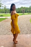 I bought this dress for a wedding after seeing all the great reviews. This is a great dress to dance the night away in and look great from any angle! - Ashley M.