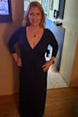 This dress will flatter everyone. I had bought another dress for my daughters wedding. But couldn't get this out of my mind. I ordered this even though the other dress is non returnable. 

I love this dress - Stephanie A.