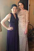 I loved this dress and all of the different ways that you can wear it! It was perfect! - Leishel S.